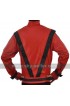 Thriller Red Costume Leather Jacket - Michael Jackson